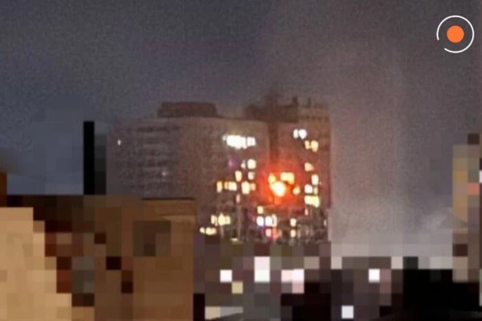 Occupants attacked Odesa with drones: a residential building caught fire, an educational institution was damaged