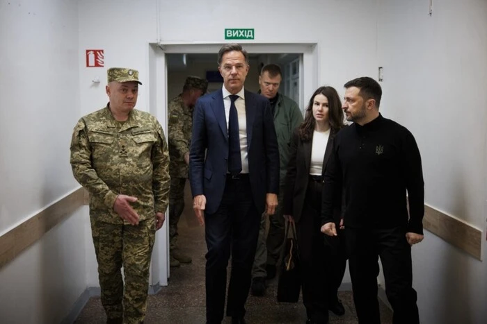 W Odessie Zełenski i Rutte odwiedzili rannych obrońców