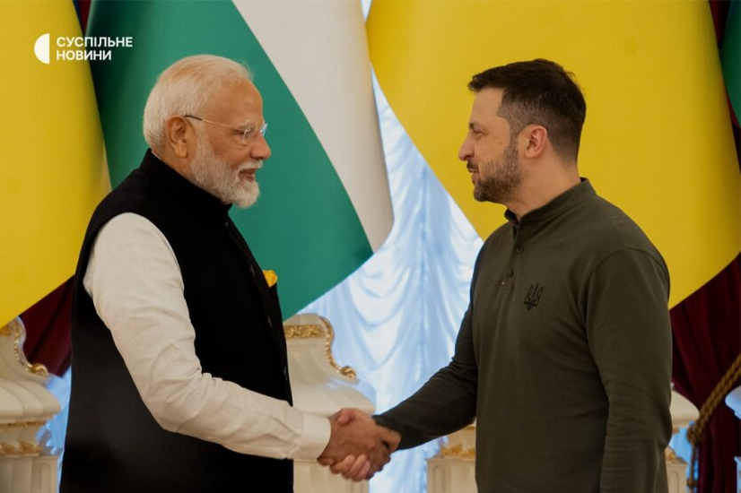 Bloomberg: Żelenski zaproponował zorganizowanie szczytu w Indiach po zakończeniu wojny z Rosją